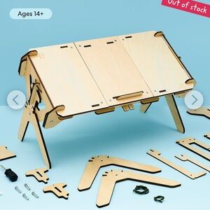Kiwi crate - brand new in box eureka crate - tilt and fold desk $25